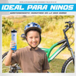 Botella Acero Inoxidable ICELILIS 24 Oz Azul Set Completo - Image 7