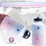 ICELILIS Botella Térmica Rosada 64 Oz Una Tapa - Image 4