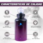 ICELILIS Botella Térmica Morada 64 Oz Set Completo - Image 4