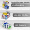 Set de Dos Organizadores TidyVerse Transparente 3 Niveles - Image 7