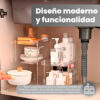 Set de Dos Organizadores TidyVerse Transparente 3 Niveles - Image 4