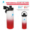 Set de 2 Botellas Térmicas ICELILIS con Tapa de Pajilla + Boquilla | Grabado Láser Incluido + Envío Gratis - Image 3