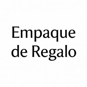 Empaque de regalo ICELILIS – Shopping Bag Negra + Papel Kraft