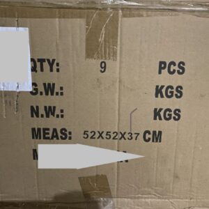 Caja botella 128 oz (9 unidades)