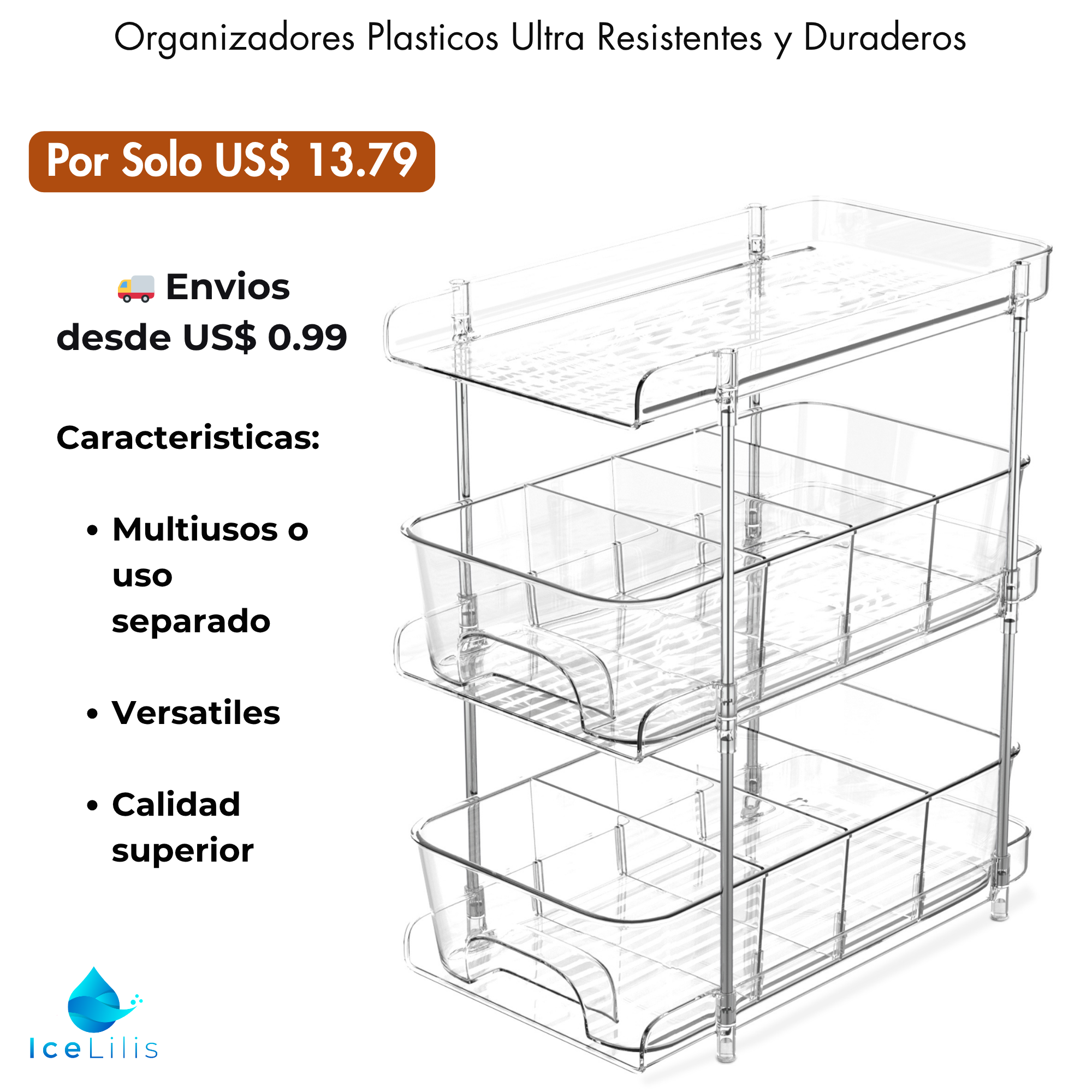 Organizadores y almacenamiento